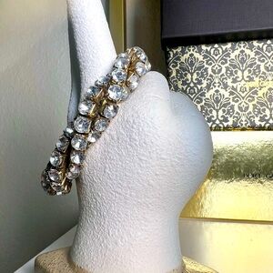 Multi Strand Rhinestone Bracelet